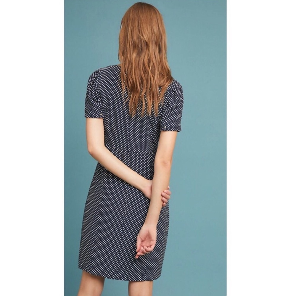 ANTHROPOLOGIE MAEVE CECILE POLKADOT DRESS - Picture 2 of 6